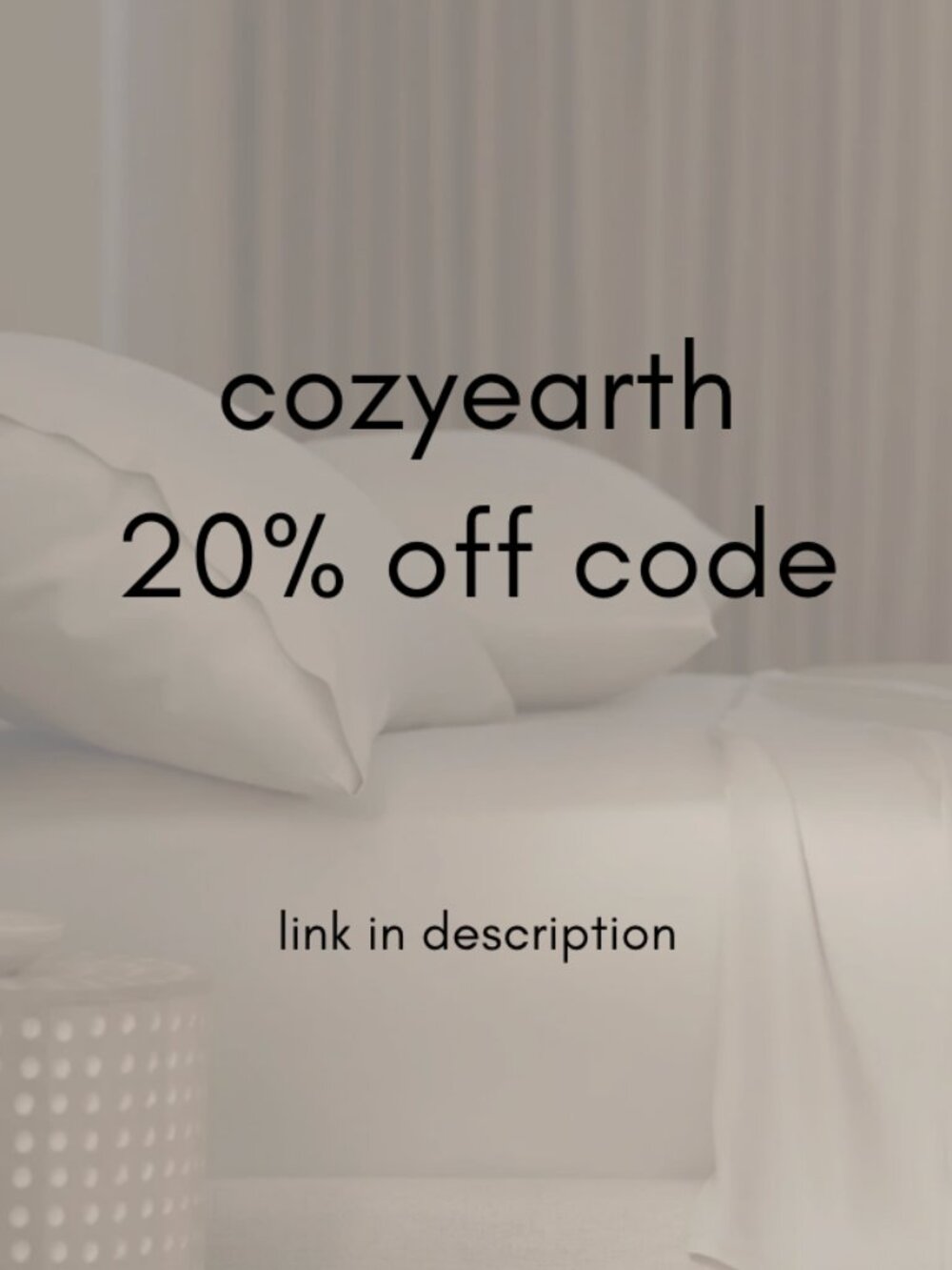 Cozy Earth | 20% Off!